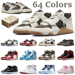 Jack Tr Sneakers Designer Ts Trainers Sail Dark Mocha Bred Space Jam University Red Blue Pink Medium Olive For Mens Womens Basketball Shoes With Box Chaussure