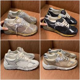 Designer Sneakers Men Casual Leather Release Women Shoes Sequin Running Travel White Do Old Dirty Lace Up Woman Man Unisex Top Quality Box