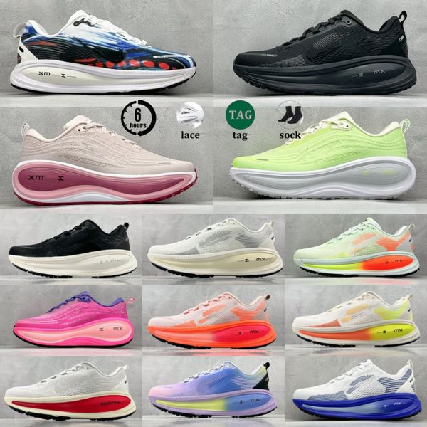 Designer 2025 Men Women Sneakers Vomero 18 Anthracite Grey Shadow Grey Cream Pink Triple Black White Outdoor Sports Trainers Running Shoes Size 36-46