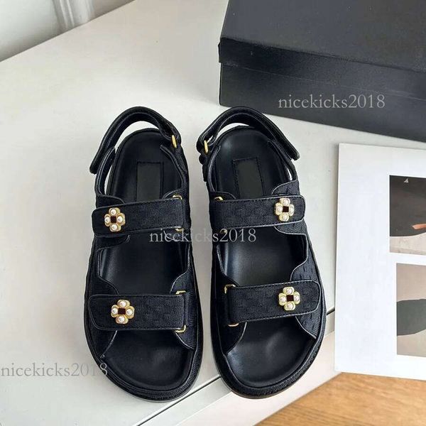 Top Quality Classic Flat Sandals Bow Slides Slip On Casual Shoes Buckle Women's Leisure Flat Bottom Comfort Beach Fashion Shoes Designer Shoe Factory Footwear